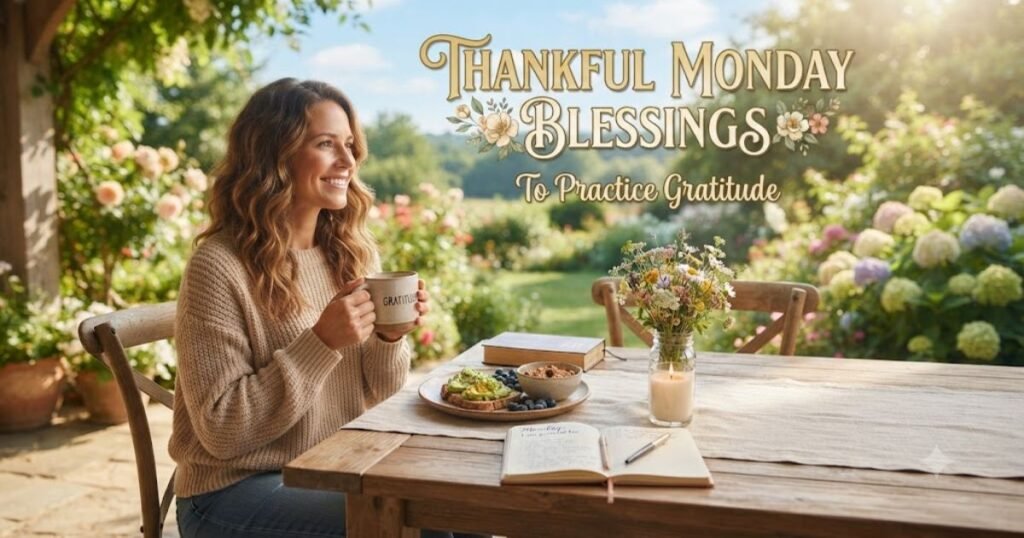Thankful Monday Blessings to Practice Gratitude