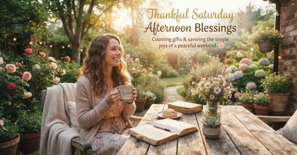 Thankful Saturday Afternoon Blessings