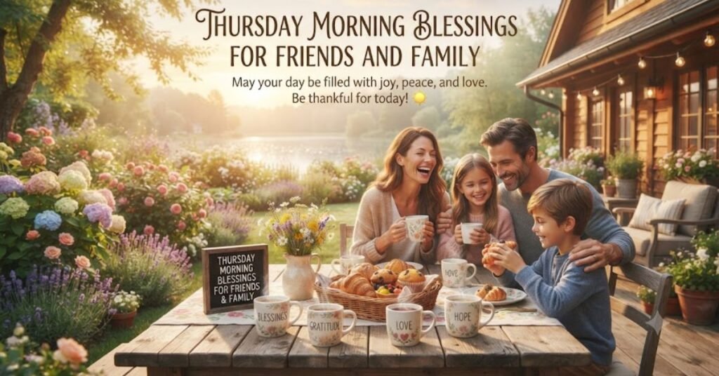 Thursday Morning Blessings for Friends and Family