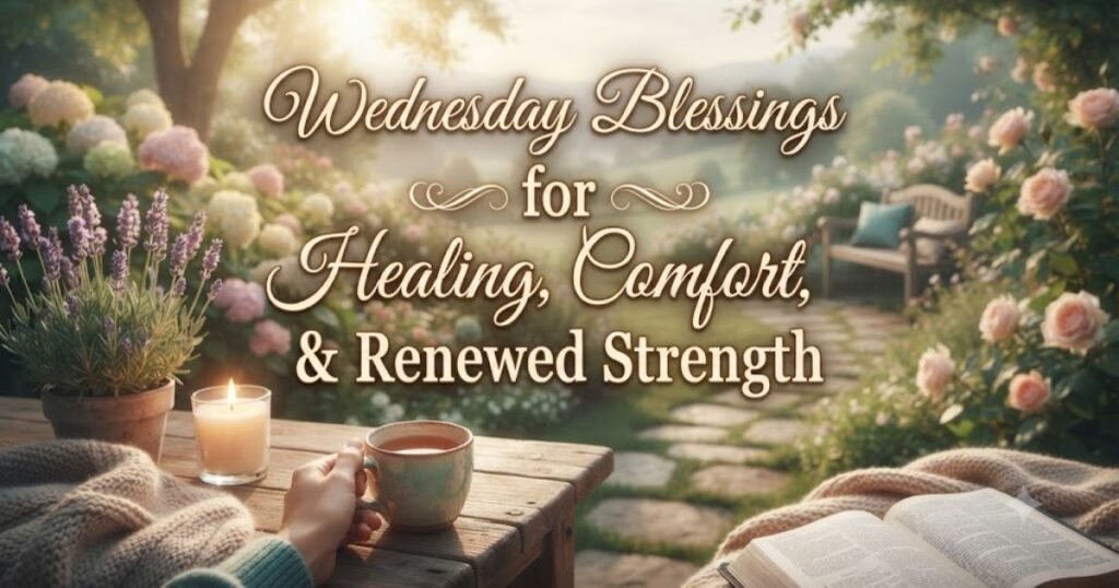 Wednesday Blessings for Healing, Comfort, and Restoration