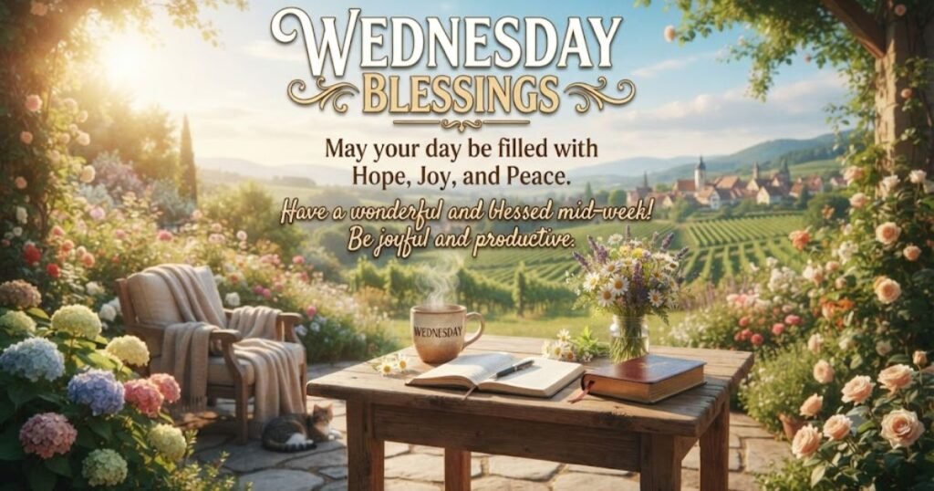 Wednesday Blessings, Greetings, and Messages to Share
