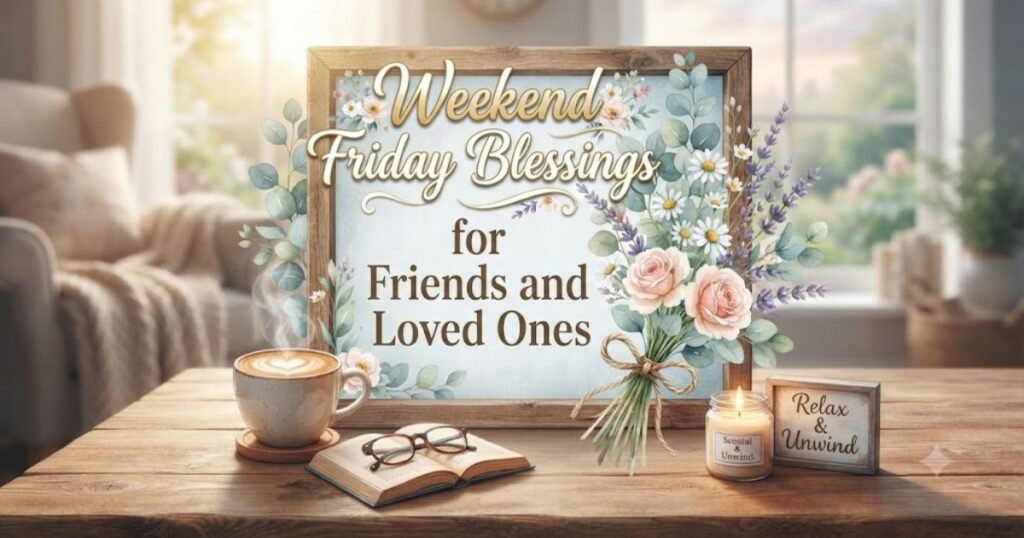Weekend Friday Blessings for Friends and Loved Ones