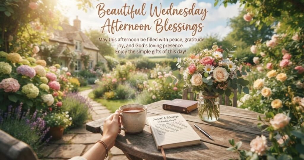 Beautiful Wednesday Afternoon Blessings
