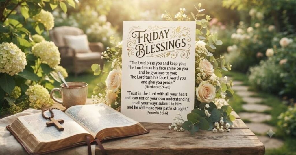 Friday Blessings with Bible Verses