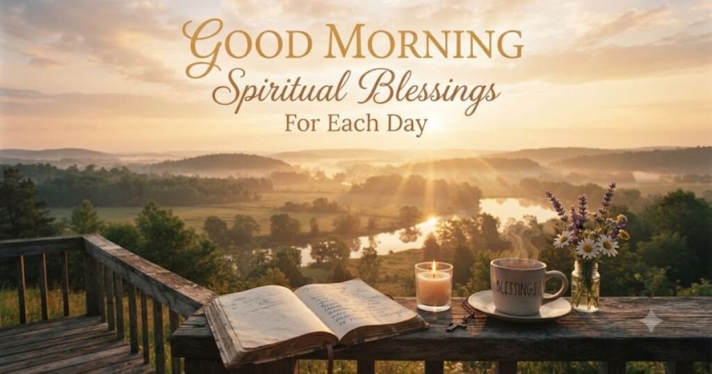 Good Morning Spiritual Blessings for Each Day