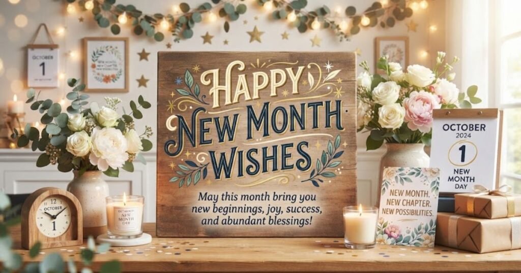 Happy New Month Wishes