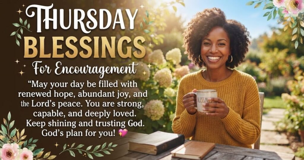 Inspirational African American Thursday Blessings for Encouragement