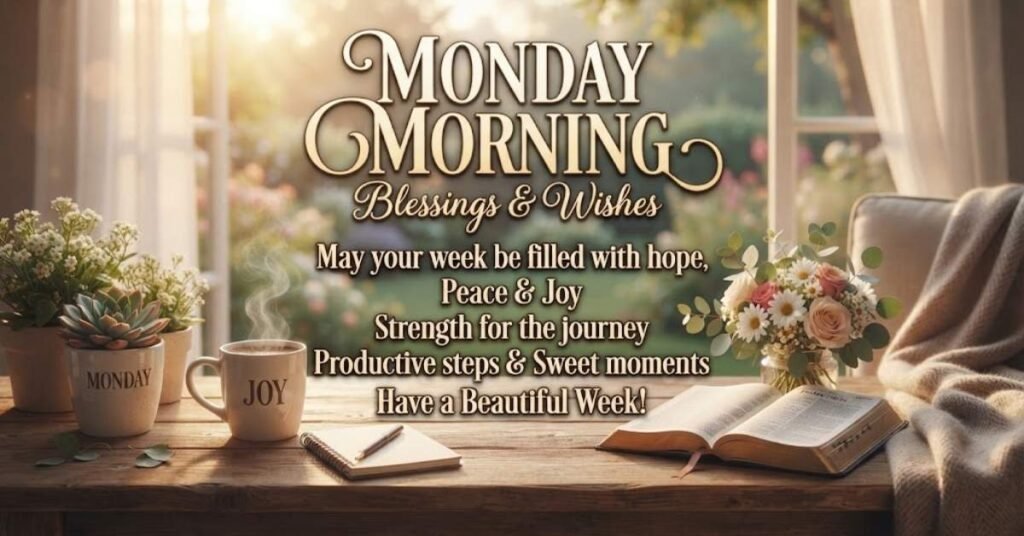 Monday Morning Blessings and Wishes