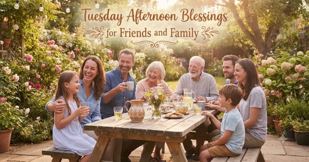 Tuesday Afternoon Blessings for Friends and Family